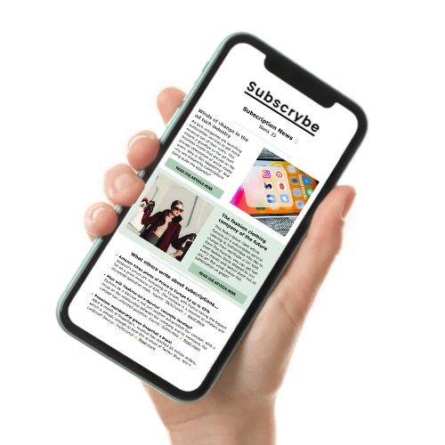iPhone newsletter Subscrybe